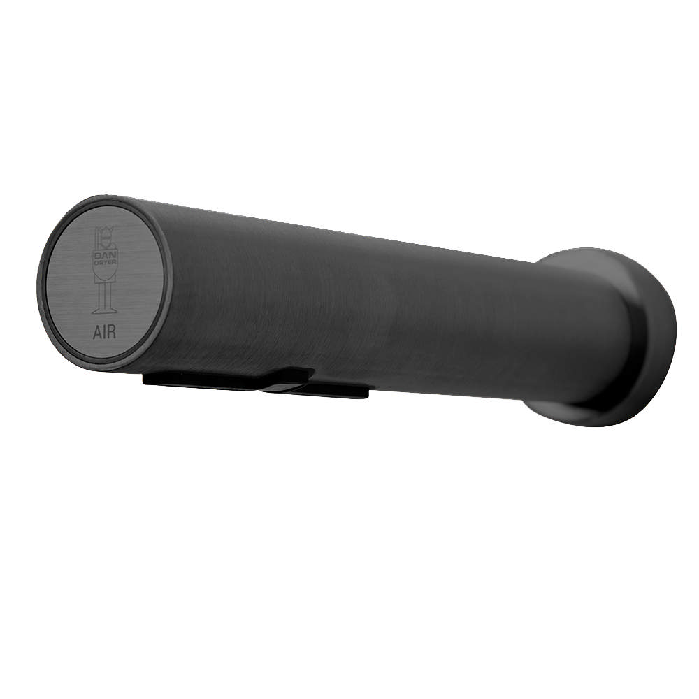 AIRTAP håndtørrer til vægmontering, sort